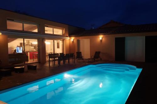 Superbe villa avec piscine à 2 km de la grande plage des Sables gîte à louer Golf des Olonnes