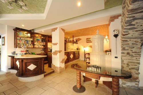 Krogs/atpūtas telpa, Albergo Alpino in Vermiljo