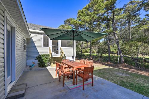 Beaufort Pad with Patio 3 Blocks to Waterfront!