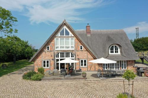 A szálláshely kívülről, Reethaus Hoheleuchte in Romnitz