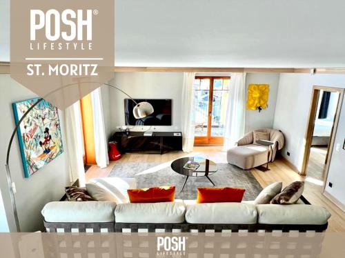 LUSSUOSO APPARTAMENTO AL CENTRO DI ST. MORITZ
