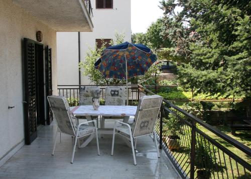 Erkély/terasz, Pineta House Vidos in Spadici