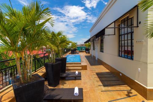 Balcony/terrace, Hotel Republicano 1910 in Girardot