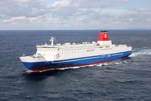 Meimon Taiyo Ferry 2nd sailing from Kitakyushu to Osaka