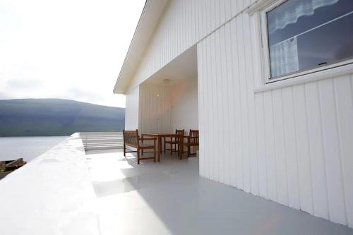 Terraza/balcón, Liljulon - Views - Location in Gjogv