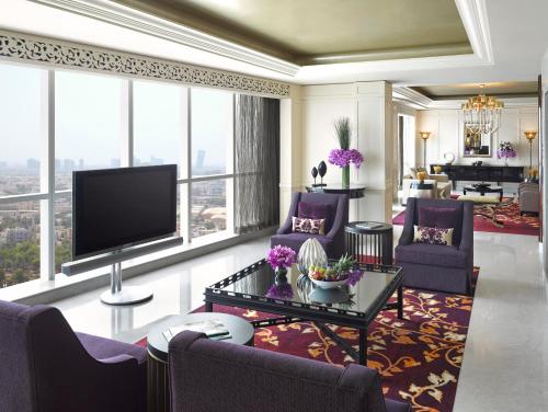 共用ラウンジ/TVエリア, デュシ タニ アブ ダビ ホテル (Dusit Thani Abu Dhabi Hotel) in アブダビ