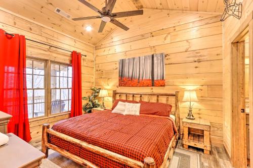 Coosawattee River Resort Cabin with Private Hot Tub! in Ellijay, USA