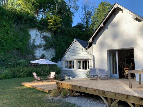 Jolie Maison entre campagne et mer, à Longueil. gîte à louer Saint-Denis-d'Aclon