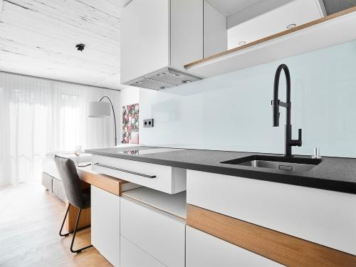 مطبخ, livisit bergapartments Stuttgart in شرق شتوتغارت