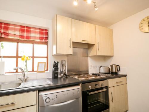 A szálláshely kívülről, The Coach House in Kirkoswald