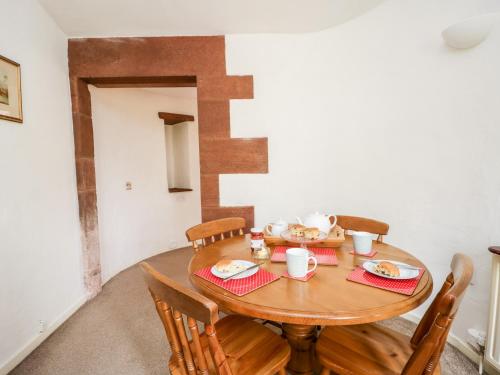 A szálláshely kívülről, The Coach House in Kirkoswald