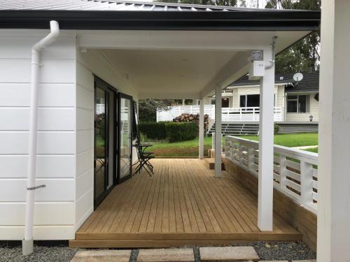Balkons/terase, Aroma House in Pokeno