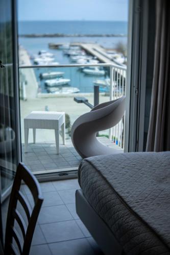 Kilátás, Hotel Stella D'Oro in Viserbella
