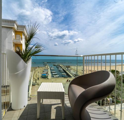 Kilátás, Hotel Stella D'Oro in Viserbella