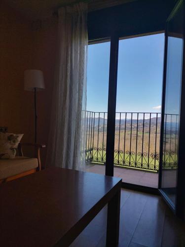 Erkély/terasz, Hostal Cabrerès (Hostal Cabreres) in Cantonigròs