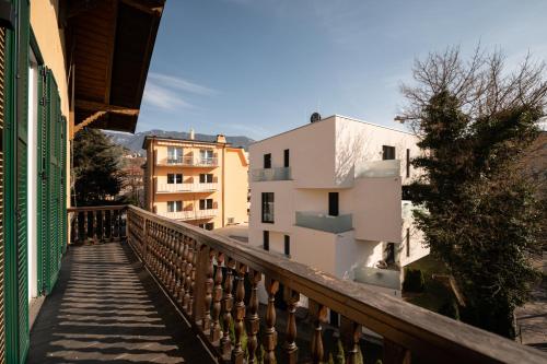 Terraza/balcón, Guesthouse DiWINE in Meran