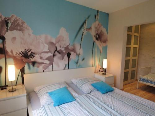 One-Bedroom Apartment room in 4 Sterne App Mohnblüte Whirlpool IR-Sauna Fitnessraum kinderfreundlich Bikeraum