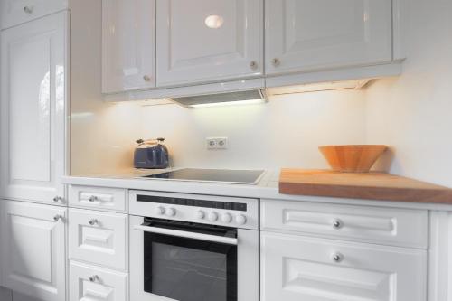 Kitchen, Hei Hus im Weberhof in Keitum