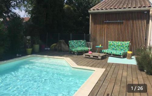 Villa avec piscine privée au calme dans Toulouse - Accommodation