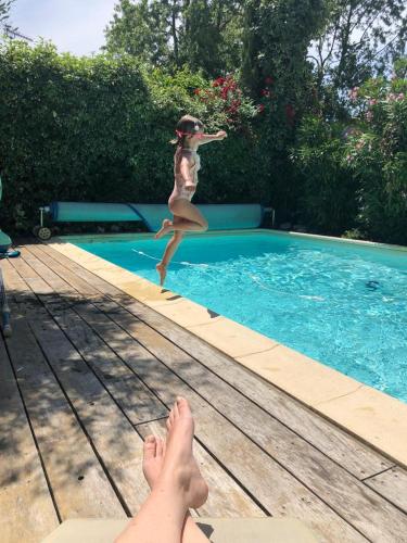 Swimming pool, Villa avec piscine privee au calme dans Toulouse in Les Pradettes