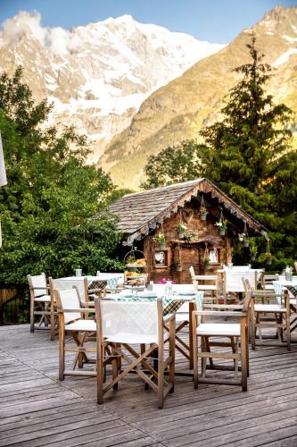 Restaurante, Auberge De La Maison in Courmayeur