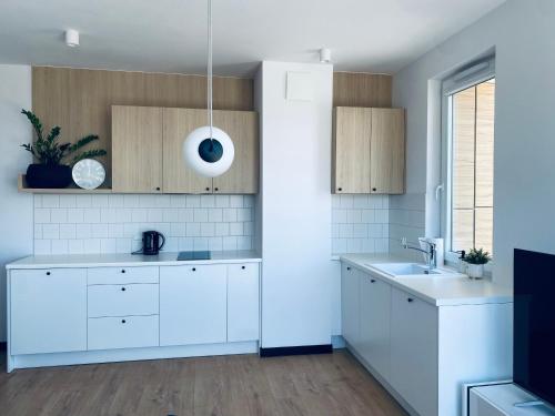 Apartament Błękitna Zatoka z Sauną (Apartament Blekitna Zatoka z Sauna) in Пуцк