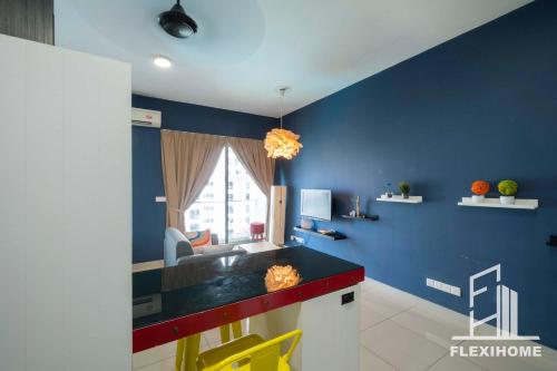 Colour-Theme Designed, Private Studio Home, Cybersquare 27B Cyberjaya, Flexihome-MY
