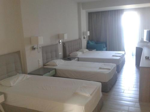 1 double bed, 2 twin beds, 1 sofa bed