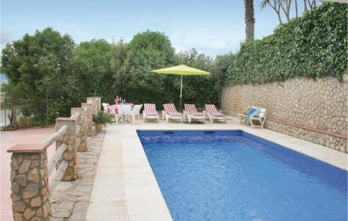Awesome Home In El Gastor With 2 Bedrooms, Wifi And Outdoor Swimming Pool