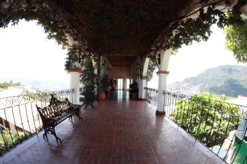 Balcony/terrace, Hotel Montetaxco in Taxco