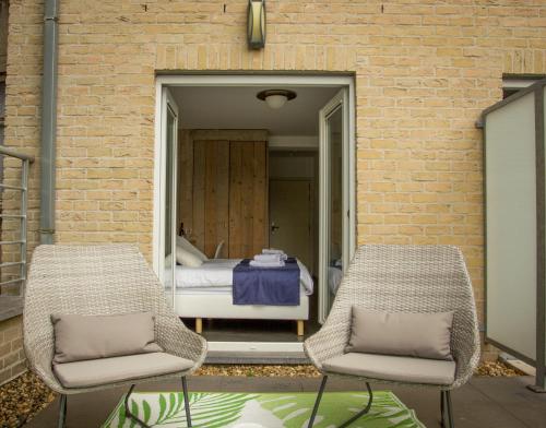 balkon/terras, Hotel Aan Zee in De Panne