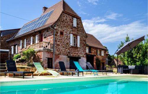 Awesome home in Badefols DAns with WiFi, Private swimming pool and Outdoor swimming pool