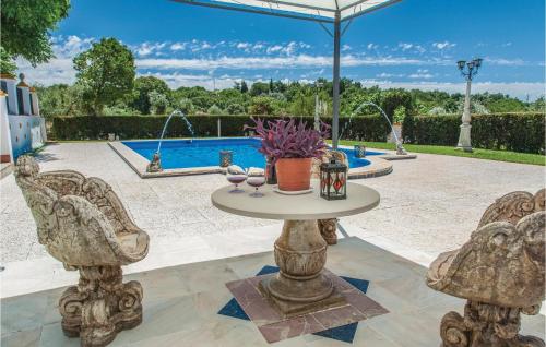 Stunning Home In Constantina, Sevilla With Private Swimming Pool, Can Be Inside Or Outside