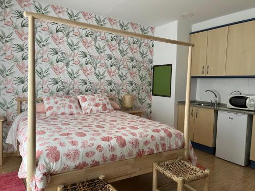 1 double bed