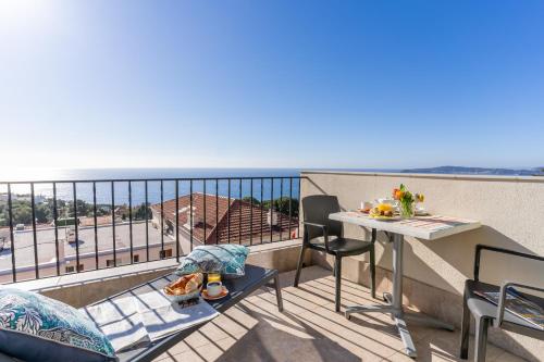 Erkély/terasz, Hotel Miramar in Cap-d'Ail