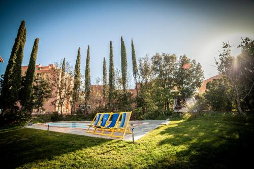 Da Ilaria piano terra di villa con piscina e parcheggio