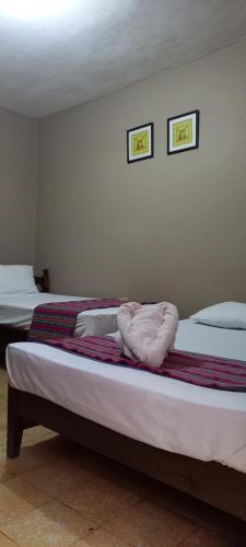 1 double bed