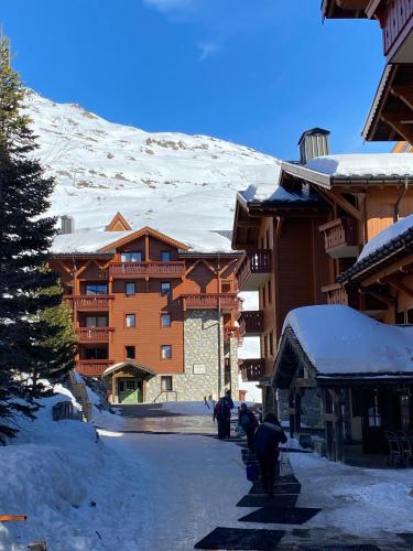 Le Chamois des Alpages de Reberty ski au pied Les Menuires