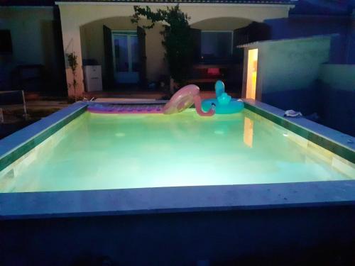 Villa de 3 chambres avec piscine privee et jardin clos a Prunelli di Fiumorbo a 1 km de la plage gîte à louer Morta