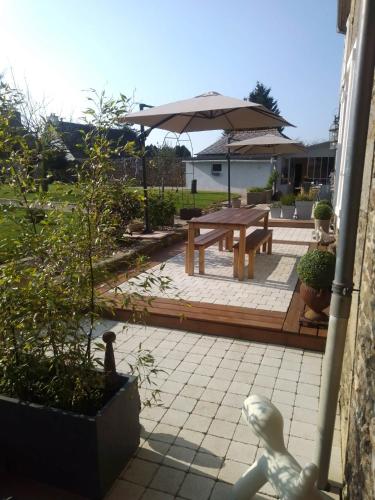 La Ménardière "Tranquilitatis" Chambre double petit déjeuner compris (La Menardiere "Tranquilitatis" Chambre double petit dejeuner compris) in Plancoet