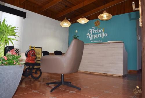 Lobby, Trebol Amarillo Bed & Breakfast in San Antonio