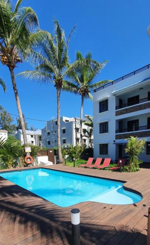 Les Cerisiers - Exclusive Beach Residence - 3 Bedroom Modern Apartment, Flic en Flac Mauritius Island