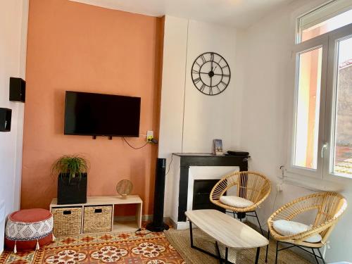 Cocon Studio - Charme au Centre - Wifi - Location saisonnière - Perpignan