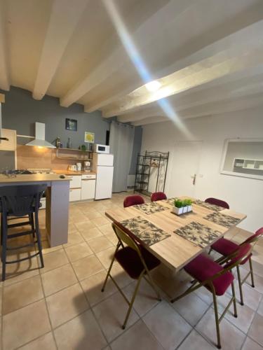 Logement de groupe au centre d'Azay le Rideau