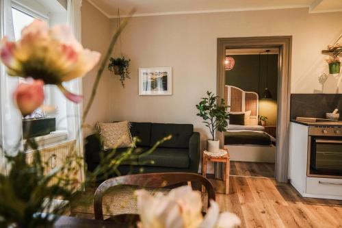 Urlaubsfreude Biedermann Haus GlucksStein Ferienwohnung Smaragd 1.3km von Panoramaweg entfernt