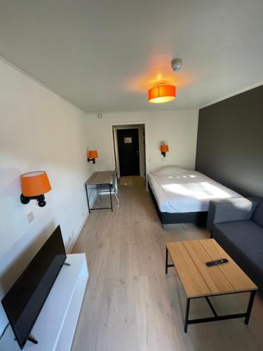 1 double bed