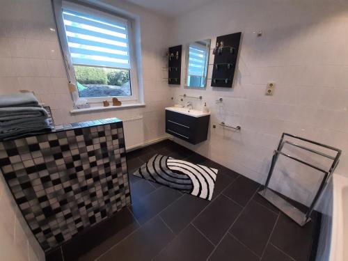 Fürdőszoba, Gartenblick Trebbin in Trebbin