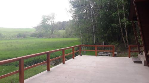 Balkons/terase, Chata - Na samotě u lesa (Chata - Na samote u lesa) in Lišov