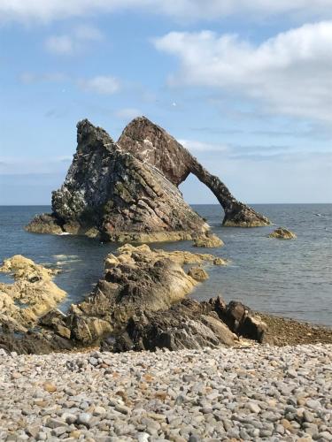Melody Brooks Caravan Park in Portknockie