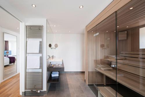 حمام, فندق بيرغهايم 41 ام آلتين هالينباد (Bergheim 41 Hotel im Alten Hallenbad) in هايدلبرغ